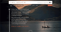 Desktop Screenshot of cailbruich.co.uk